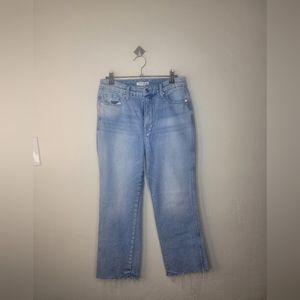 Good American Light Blue Straight Leg Jeans